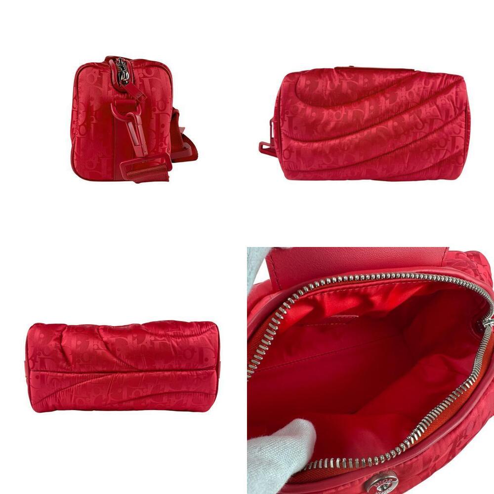 Dior nylon shoulder crossbody red bag ERL